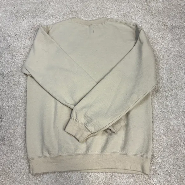 Gildan Taylor Swift Albums As Books Graphic Crewneck Beige Sweatshirt Size S - Image 4