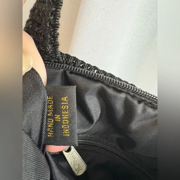 The‎ Sak Black Crochet shoulder bag with Hang Tag EUC - Image 9