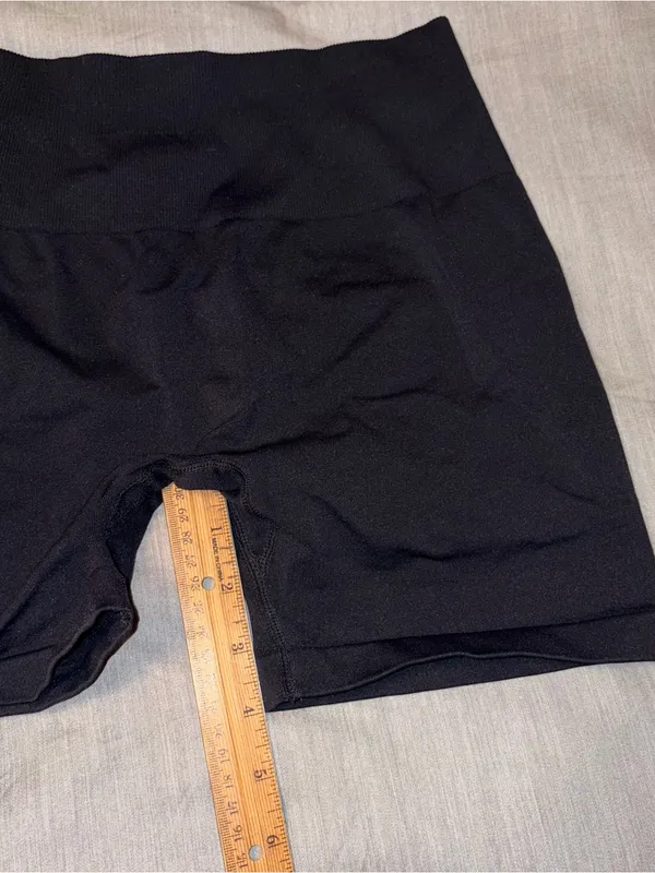 Aurola Black High Waist Bike Shorts 4”, Small, From Amazon - Image 4