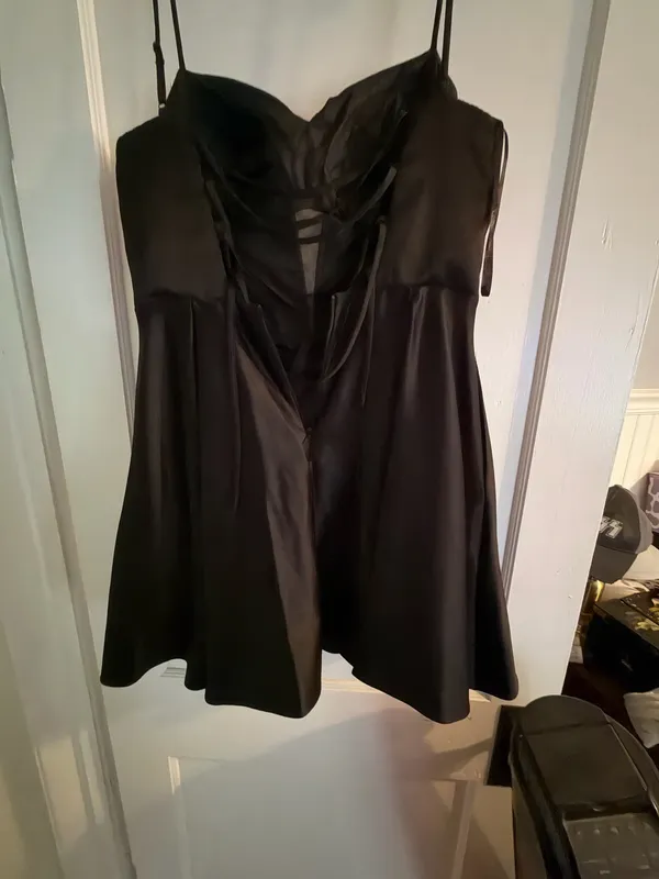 Macy's Homecoming Dress Black - Image 2