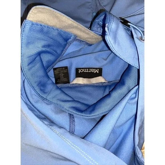 Women's‎ Marmot Riverfront Blue Insulated Hooded Jacket Sz XS - Image 2