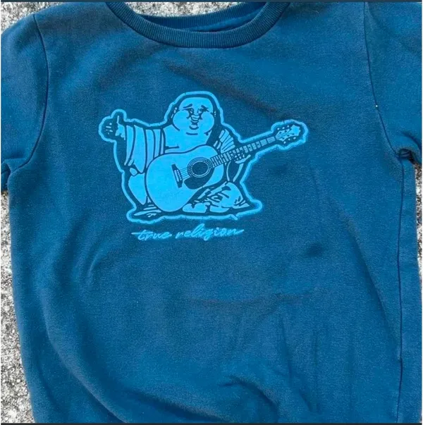 True Religion Crewneck Buddha - Image 3