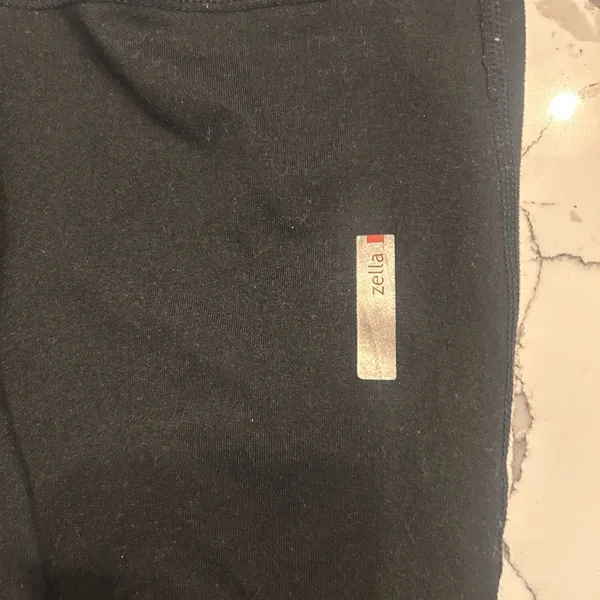 Zella Black flared Leggings size 2 tall - Image 2