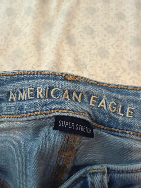 American eagle super stretch ripped jegging  - Image 5