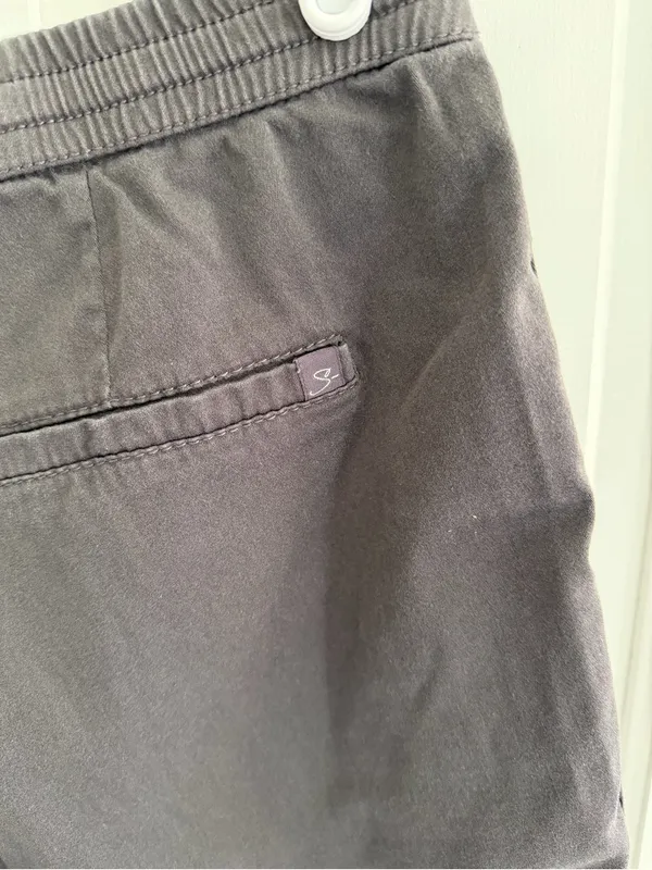 Supplies Gray Pull On‎ Shorts Medium Casual Cotton Blend Elastic Waist - Image 3