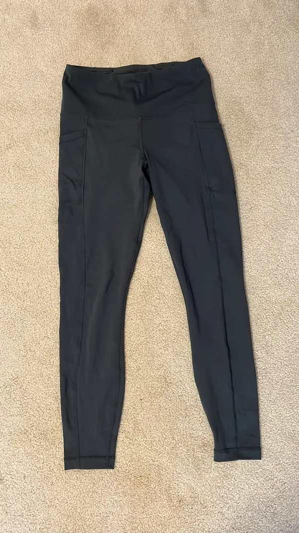90 Degrees by Reflex Green Leggings - Image 2