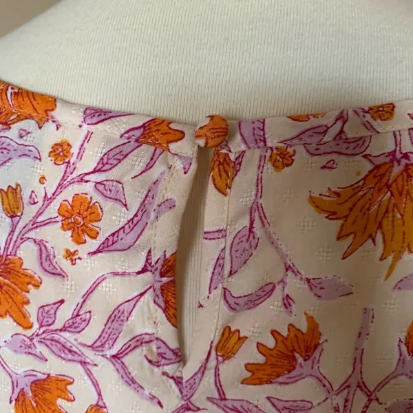 Universal Thread Goods Co. Floral‎ Babydoll Top Size Large - Image 4