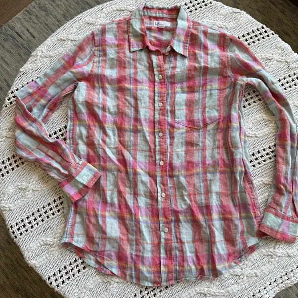 GAP Boyfriend Button Down Shirt - Image 2