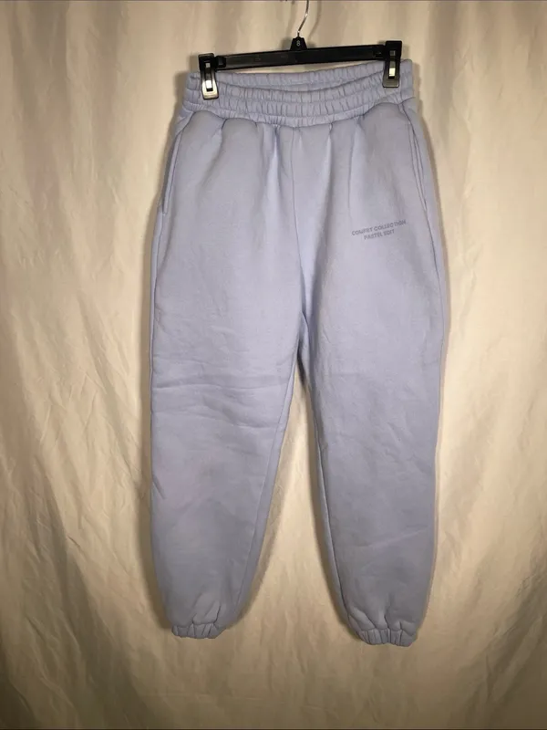 COMFRT PASTEL COLLECTION BLUE SWEATPANTS SMALL - Image 2