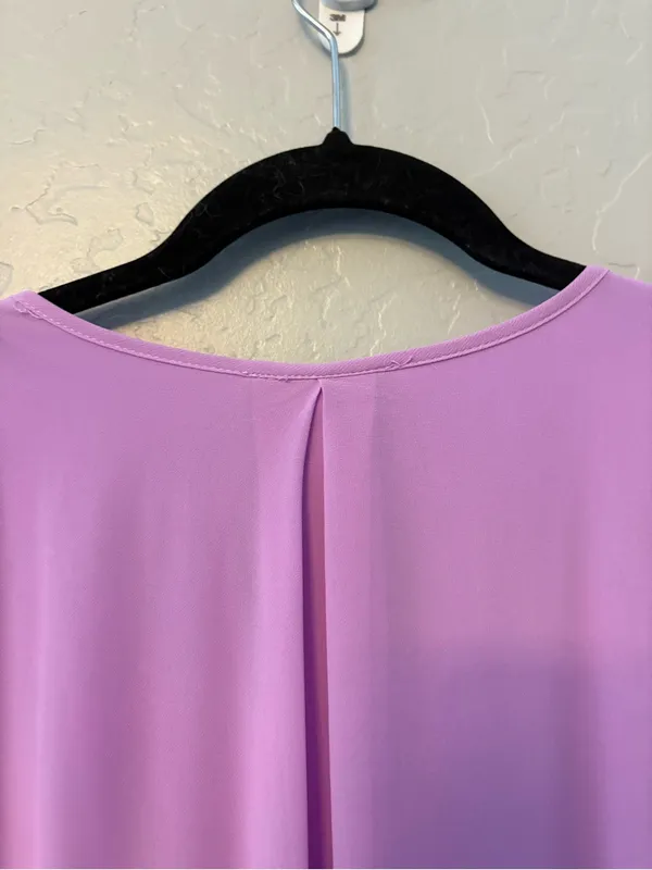 Pinkblush Ricarica lavender maternity long sleeve maxi dress medium NEW - Image 12