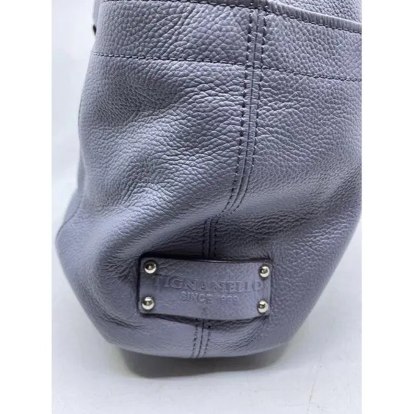 tignanello bag light purple leather tote - Image 5