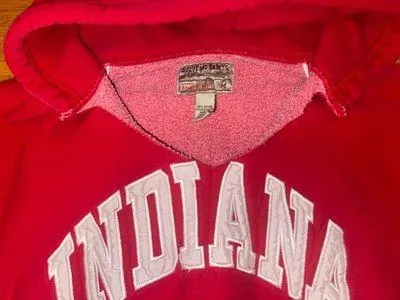 Steve & Barry's Vintage Indiana Hoodie - Image 2