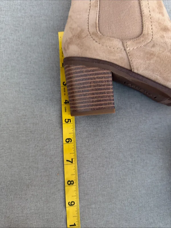 Sonoma Light Brown Suede Ankle Boots size 6.5 NWOT - Image 10