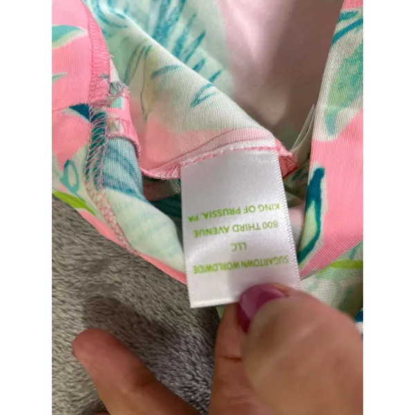 Lilly Pulitzer Faye Skort Chimpoiserie Coral Reef Tint Golf Tennis Size 6 New - Image 13