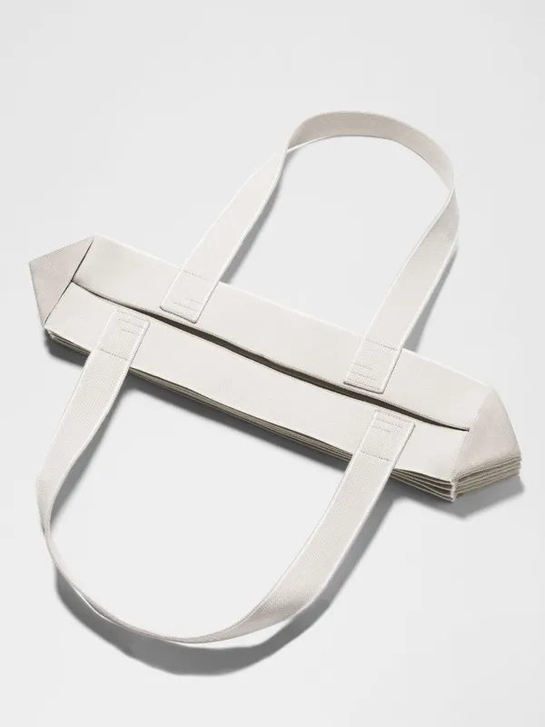 NWT Lululemon Fold It Hold It Tote Bag 22L - Downtown Tan/Light Ivory - Image 4