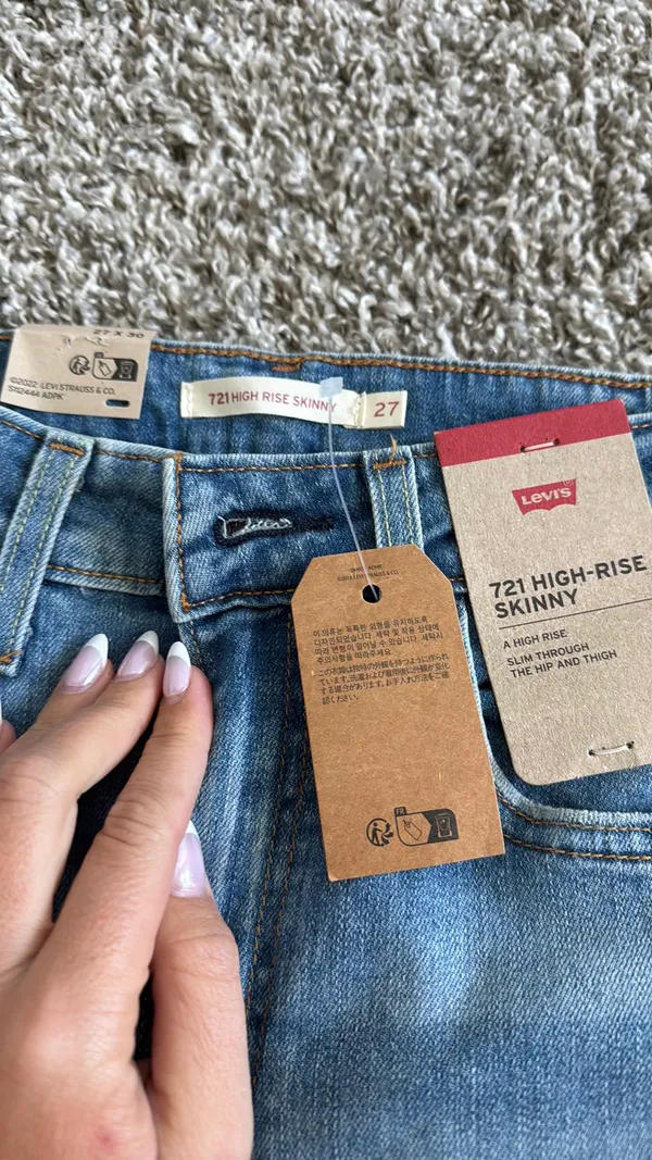 Levi’s Jeans Skinny High-Rise 721 Women’s - Image 6
