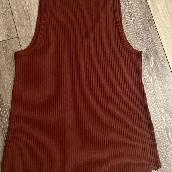 AE Soft Plush Henley Tank Top - Image 3