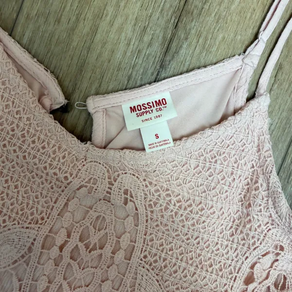 Mossimo Supply Co. Blush Lace Romper - Image 2