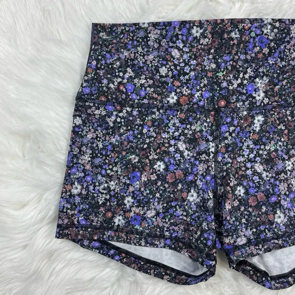 Lululemon Align High Rise Shorts 4" Flower Burst Multi Size 12 - Image 3