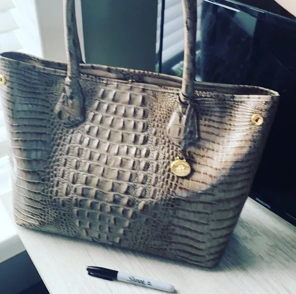 Brahmin Crocodile large tote bag - Image 4