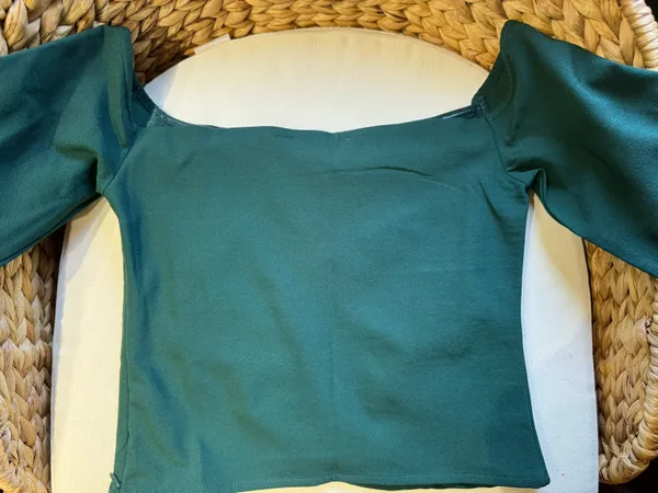 Abercrombie Long-Sleeve Cinched Front Off-The-Shoulder Top - Image 2