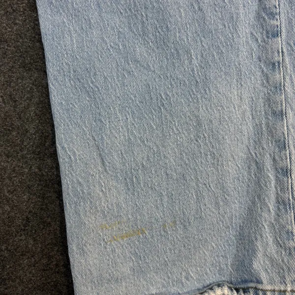 Abercrombie & Fitch The Baggy Low Rise Jeans Light Wash Size 26 2R 29x30 - Image 5