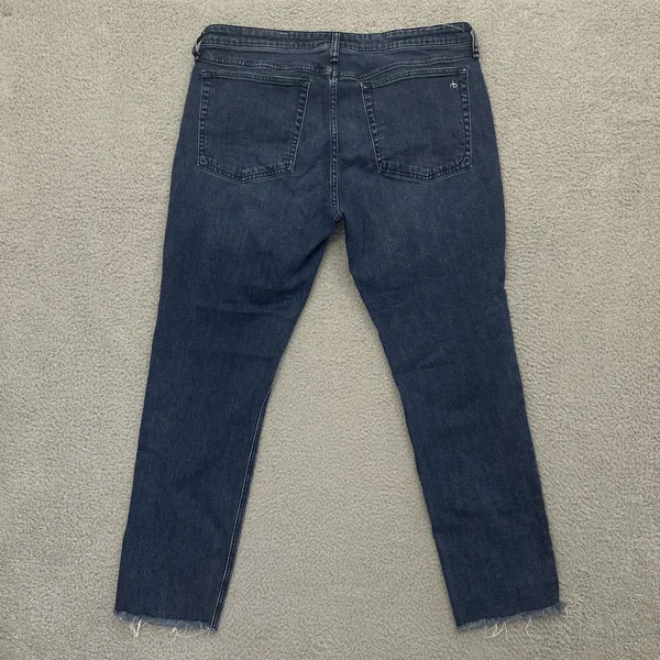 Rag & Bone Dre Low Rise Slim Boyfriend Jeans‎ Ankle Stretch Women's 32 x 30 - Image 2