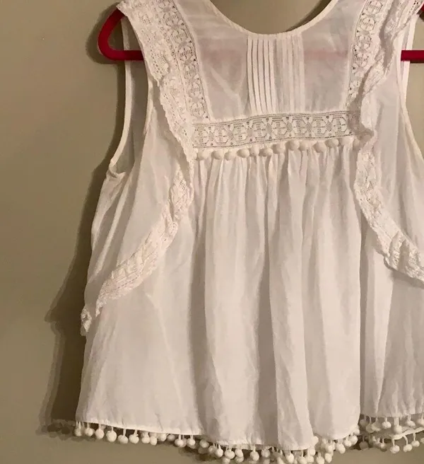 Zara White Top - Image 2