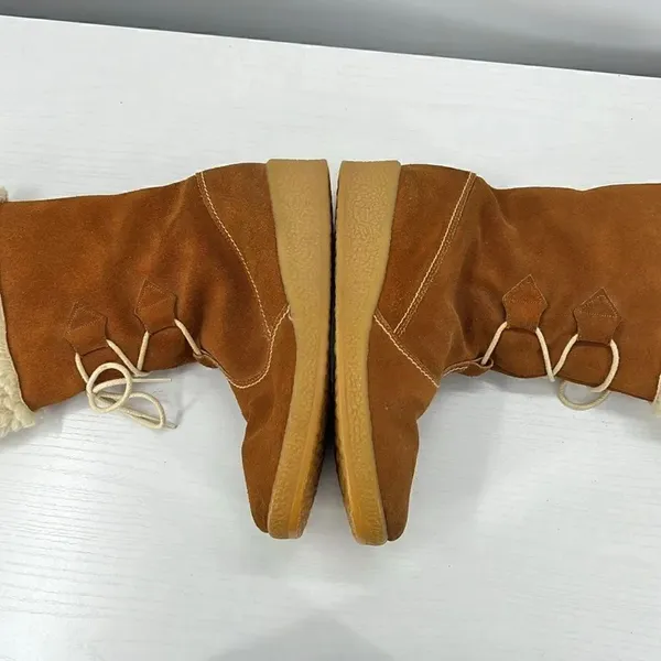 Yodelers women’s suede upper winter warm boots 9 - Image 2