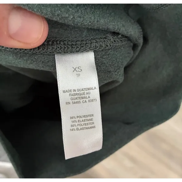 Aerie Chill Play Move High‎ Waisted Biker Shorts Green XS - Image 4