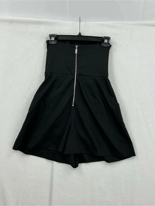 Black Halo Strapless Black Romper Dress with Pockets 987 - Image 6