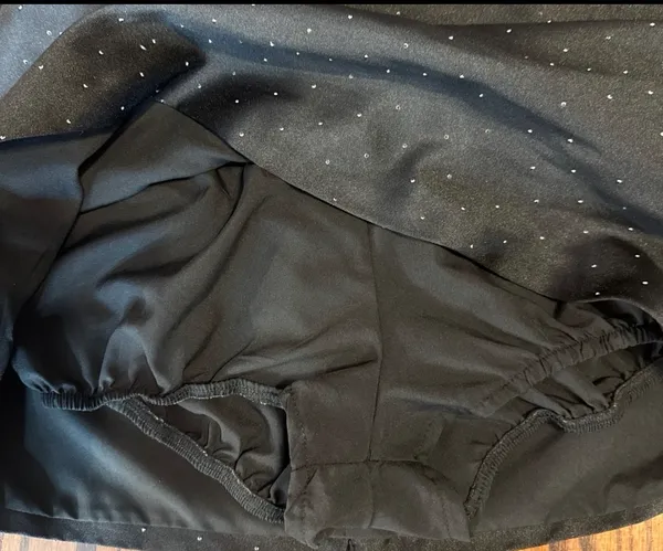 Black rhinestone mini skort Size M - Image 5