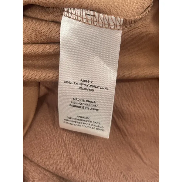 NWT Almost Famous Brown Babydoll Sundress Crochet Y2K Forest‎ Fairy Coquette - Image 6