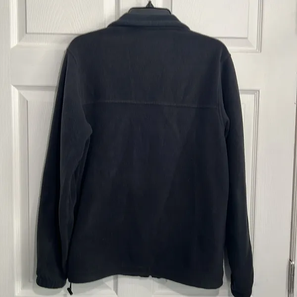 Columbia Full Zip Fleece Jacket - Size Small -  Black - Image 8