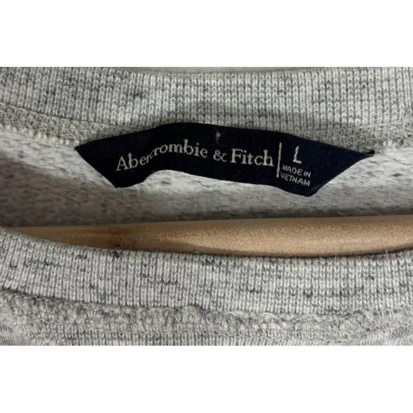 Abercrombie & Fitch Women’s Embroidered‎ Floral Sweatshirt Tunic Dress Boho Sz L - Image 6