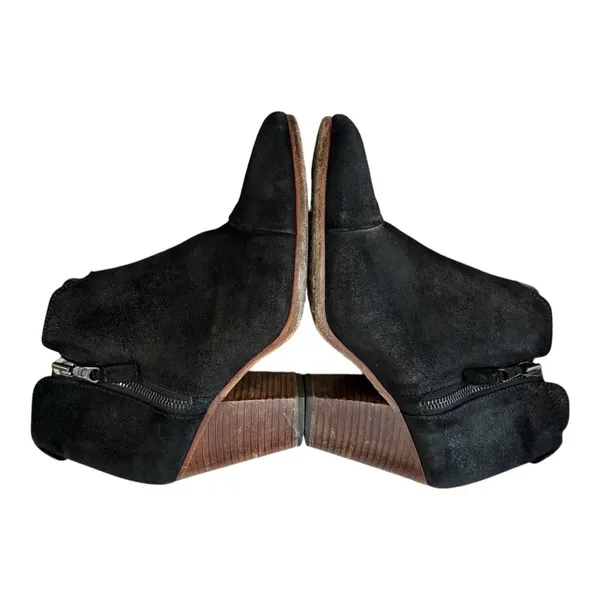 RAG + BONE Margot Black Waxed Suede Boots Size 9.5 - Image 7
