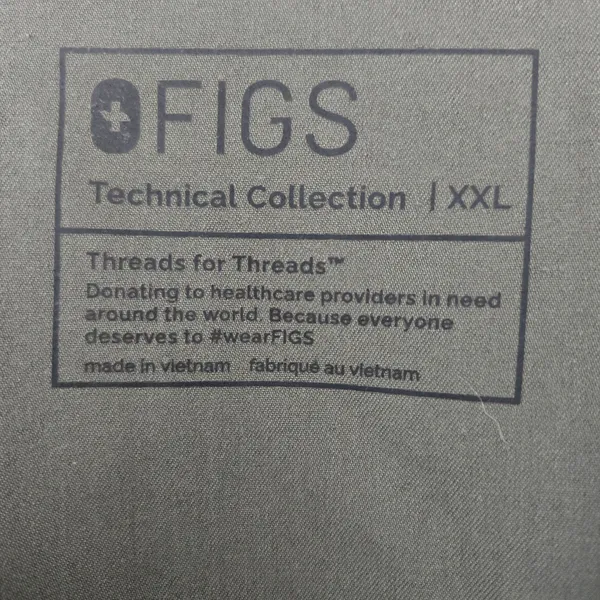 Figs Scrubs set Size XXL 2X Olive Green - Image 3