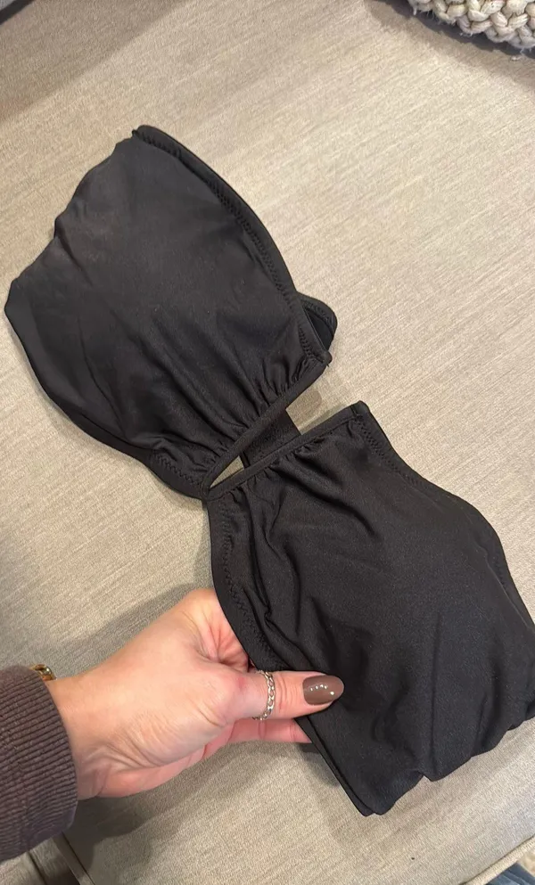Black Bikini Top Size 12 - Image 5