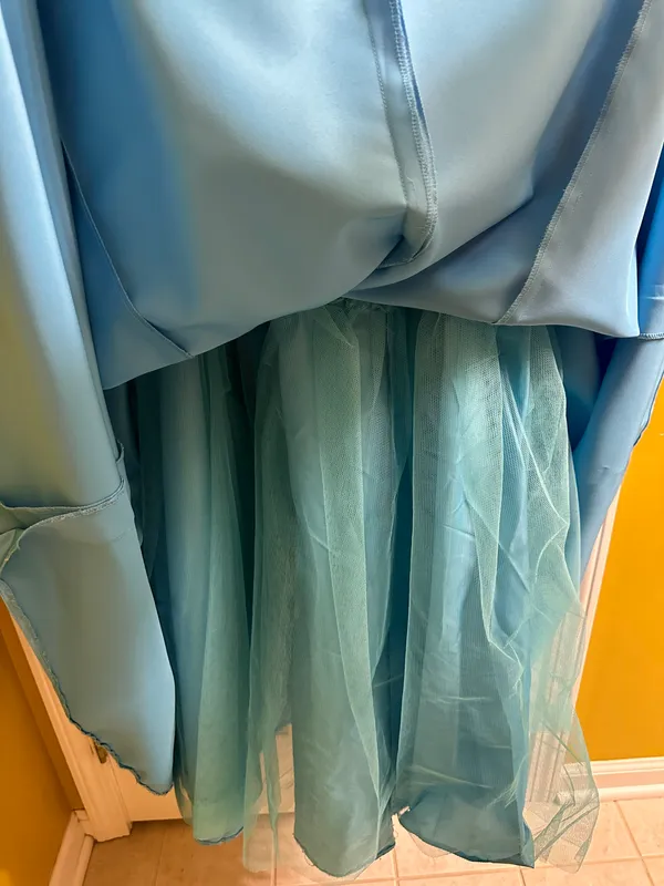 Blue Bridesmaid Dress - Image 6