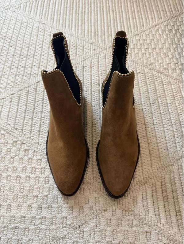 Coach Women's Bowery Beadchain Chelsea Boots - Image 2