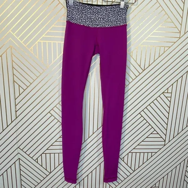 Lululemon Wunder Under Pant III Reversible Plum‎ - Image 3
