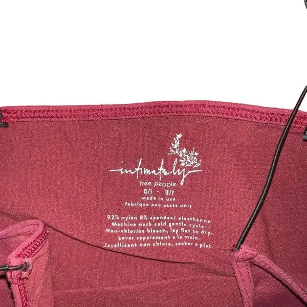 Intimately Free People Skinny Strap Seamless Brami Bralette‎ - Rust - XS/S - Image 3