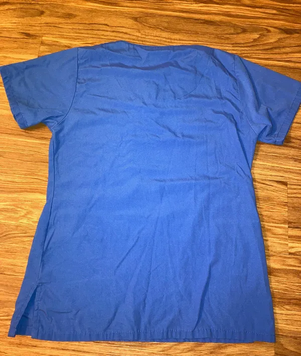 landau scrub set Blue Size XS petite - Image 2