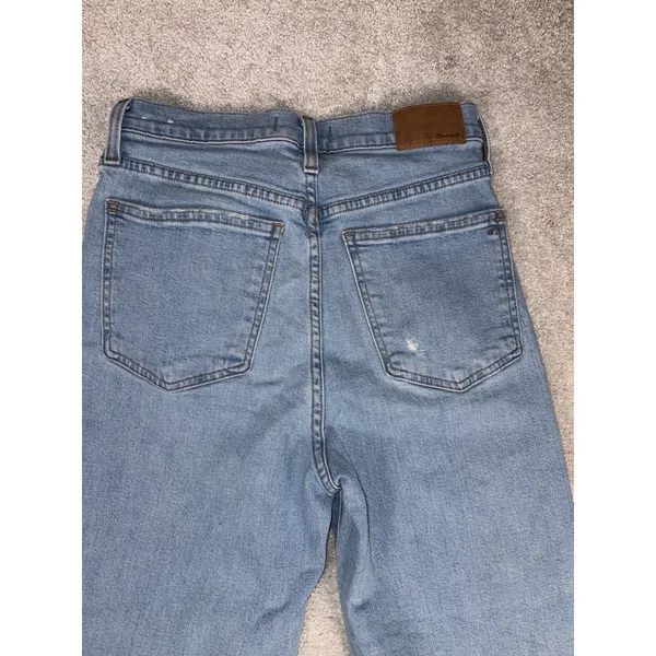 Madewell Jeans Womens 27 Blue The Perfect‎ Vintage Light Wash High Rise - Image 7