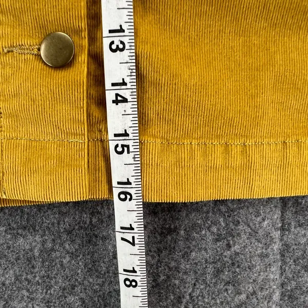 Toad & Co Mini Skirt Womens 2 Golden Cruiser‎ Corduroy Button Front Retro Preppy - Image 7