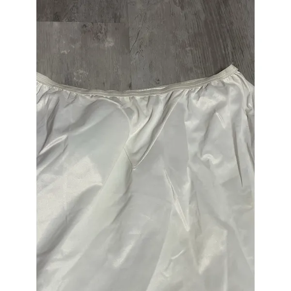 Vtg SILKY NYLON White LACE GAYMODE HALF SLIP Size S‎ Penney's E0126 - Image 4