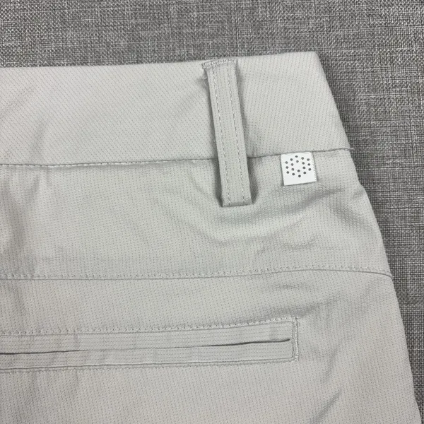 PUMA Pants Womens 0 Gray Capri Mesh Breathable Pockets Zip Front Lightweight - Image 7