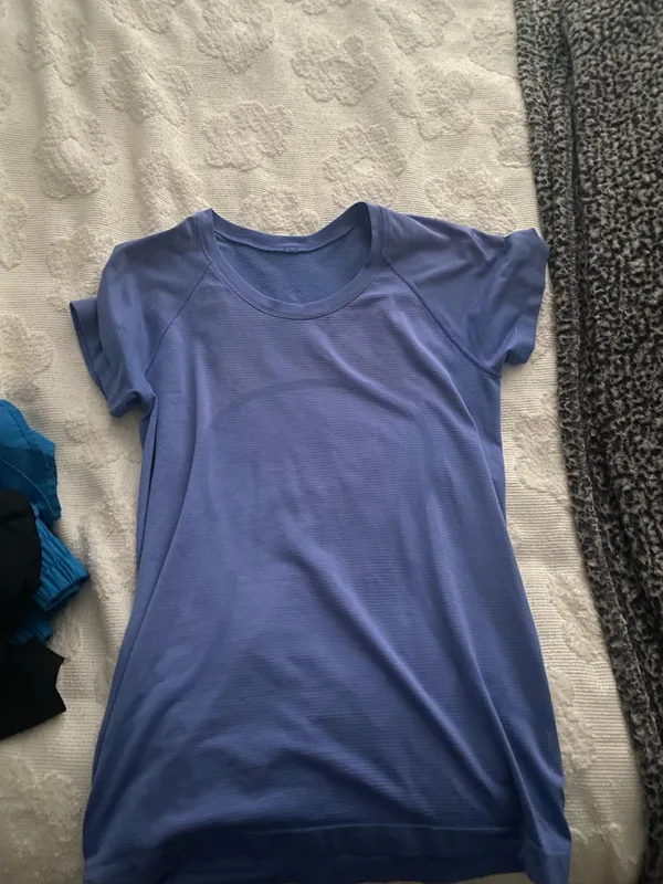 Purple Lululemon Swiftly Tech Short Sleeve - Image 2
