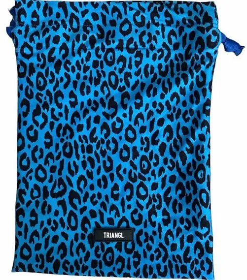 Maci Blue Leopard Bikini bottom w/bag Size Xs NWT - Image 4