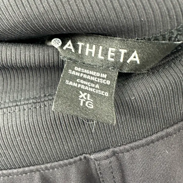 Athleta‎ Women’s Venice High Rise Wide Leg Cargo Pant Black Size XL - Image 5